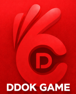 DDOK Game mobile app interface showing online gaming platform with bonus rewards and easy gameplay options.